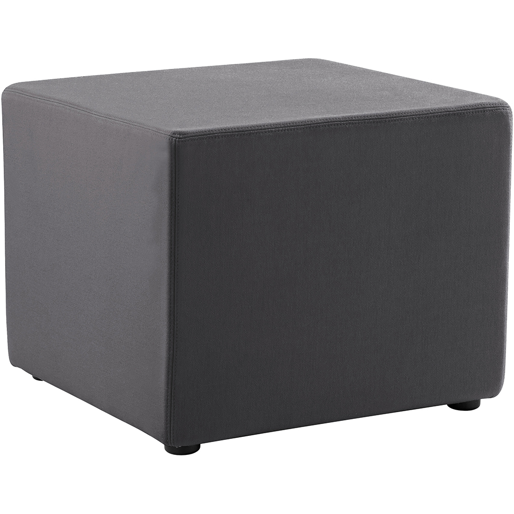 RAPIDLINE MARS SQUARE OTTOMAN CHARCOAL