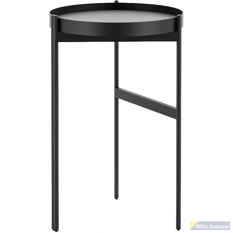 RAPIDLINE NIDO SIDE TABLE 400MM BLACK
