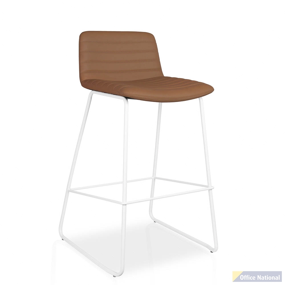 RAPIDLINE PIXEL BAR STOOL AMBER/WHITE