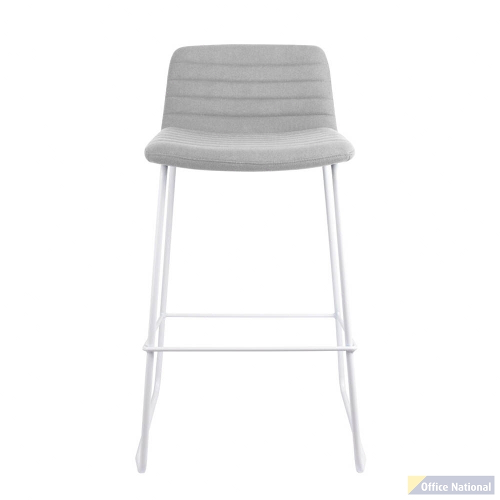 RAPIDLINE PIXEL BAR STOOL LIGHT GREY/WHITE