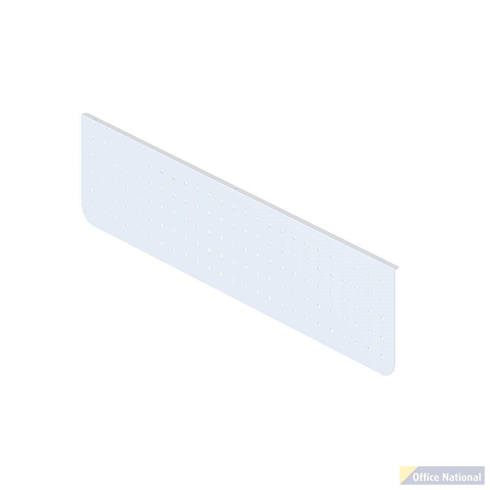 RAPIDLINE ARCH PERFORATED MODESTY PANEL 1300 X 300 X 20MM WHITE