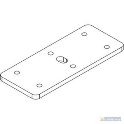 RAPIDLINE SHUSH30 SCREEN PLATE T SHAPE WHITE
