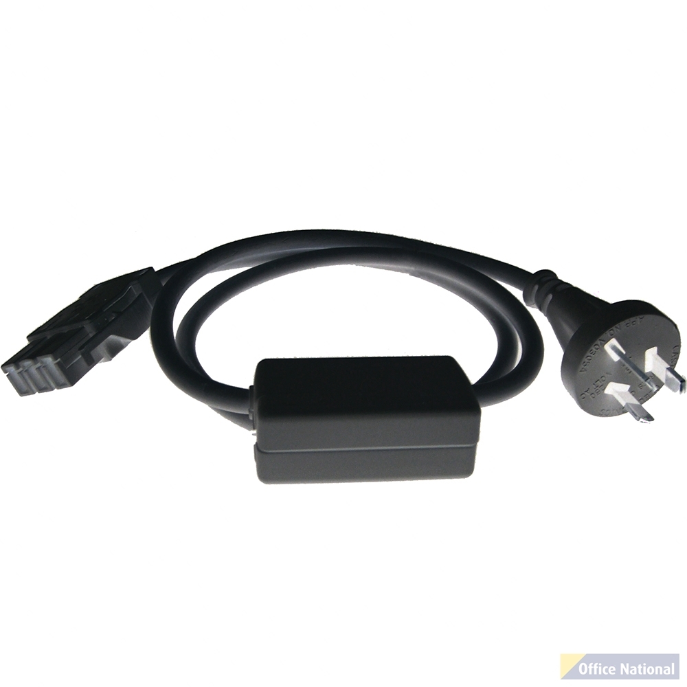 RAPIDLINE STARTER LEAD 20A 3-PIN 1000MM BLACK