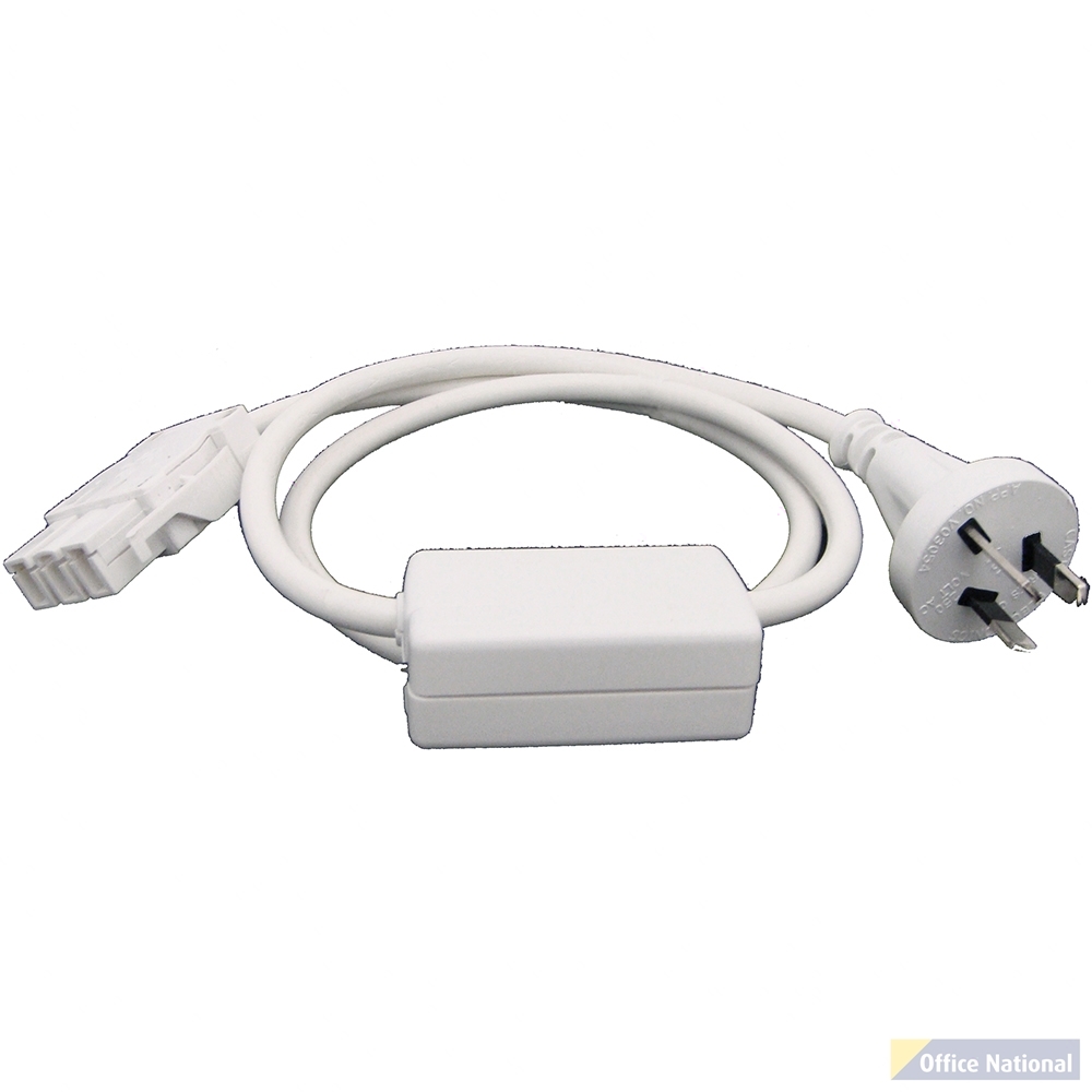 RAPIDLINE STARTER LEAD 20A 3-PIN 3000MM WHITE
