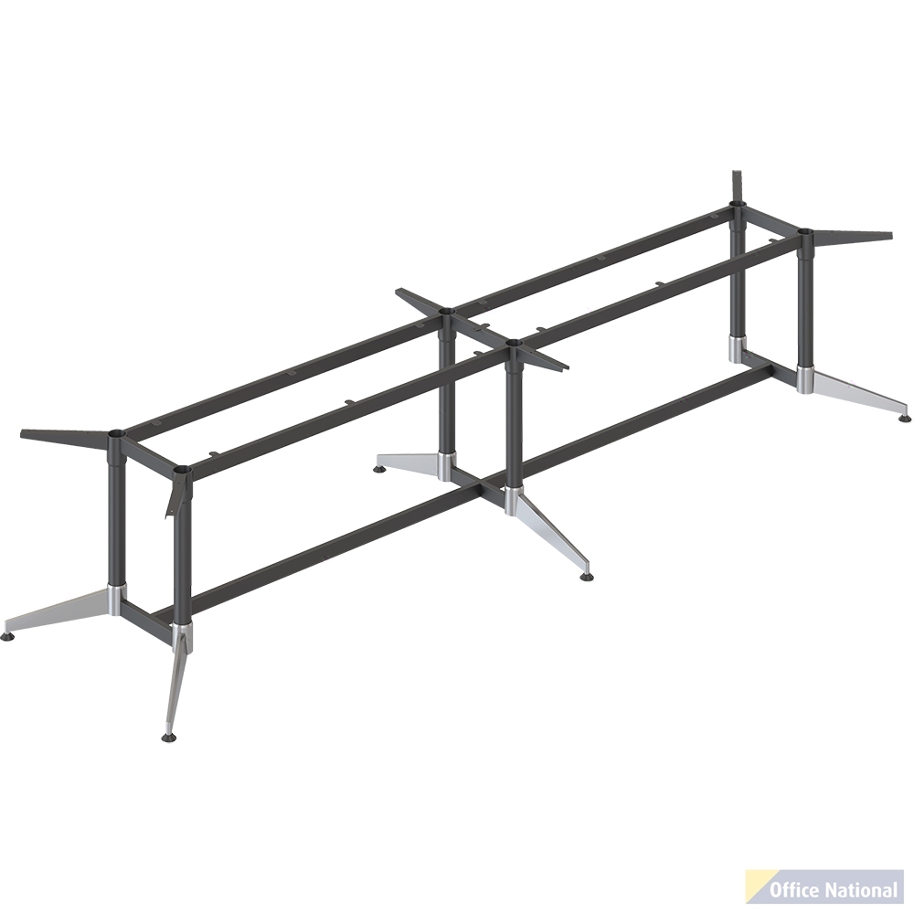 RAPIDLINE TYPHOON FRAME ONLY TO SUIT 4200MM W WORKSURFACE BLACK/ALLY