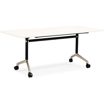RAPIDLINE TYPHOON FLIP TOP TABLE 1500 X 750 X 750MM WHITE