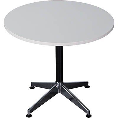 RAPIDLINE TYPHOON ROUND TABLE 1200 X 750MM WHITE