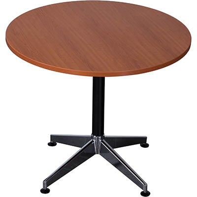 RAPIDLINE TYPHOON ROUND TABLE 900 X 750MM CHERRY