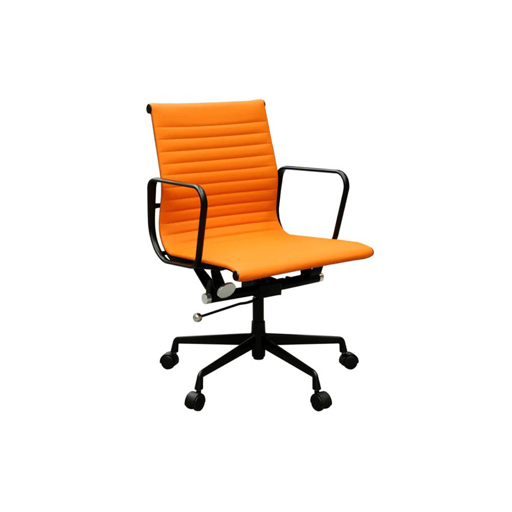 ADORA OFFICE CHAIR MEDIUM BACK 570 X 630 X 930MM ORANGE