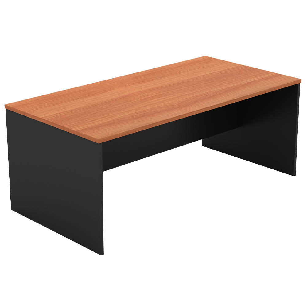 Om Desk 1800 X 750 X 720mm Cherry/charcoal
