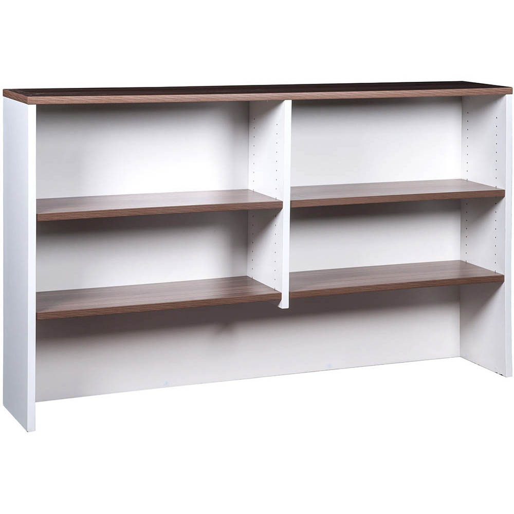 OM PREMIER OVERHEAD HUTCH 1500 X 325 X 1080MM CASNAN/WHITE