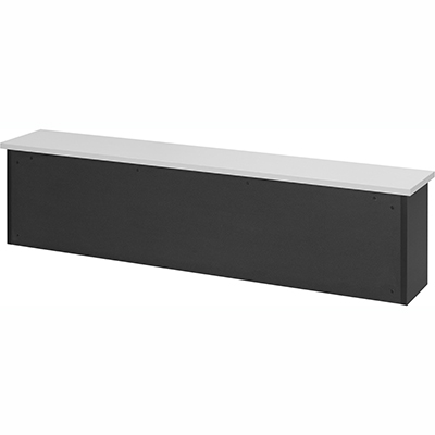 OXLEY RECEPTION HOB 1500 X 300 X 450MM WHITE/IRONSTONE