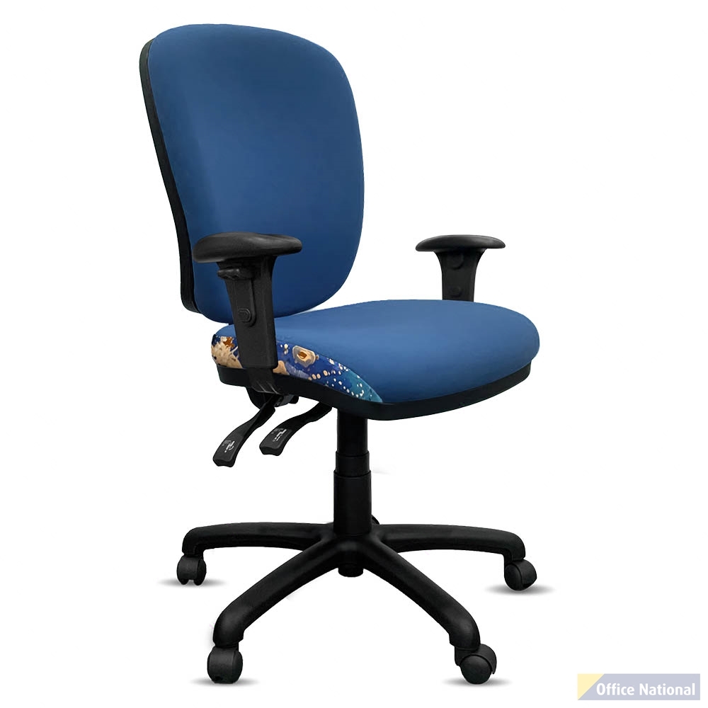 ORANGE DUST SPECTRUM ALICE OFFICE CHAIR HIGH BACK 510 X 490 X 960MM