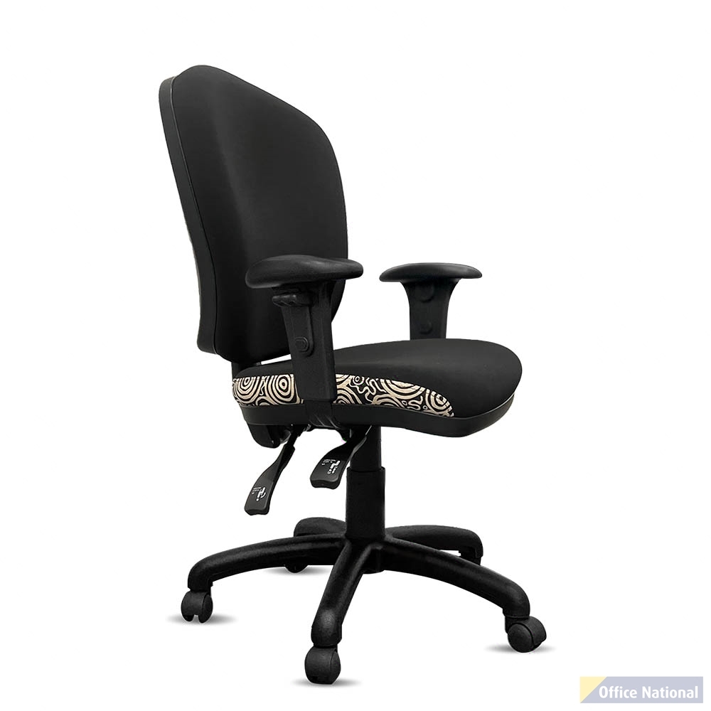 ORANGE DUST ALICE CHAIR MEDIUM BACK 510 X 490 X 880MM