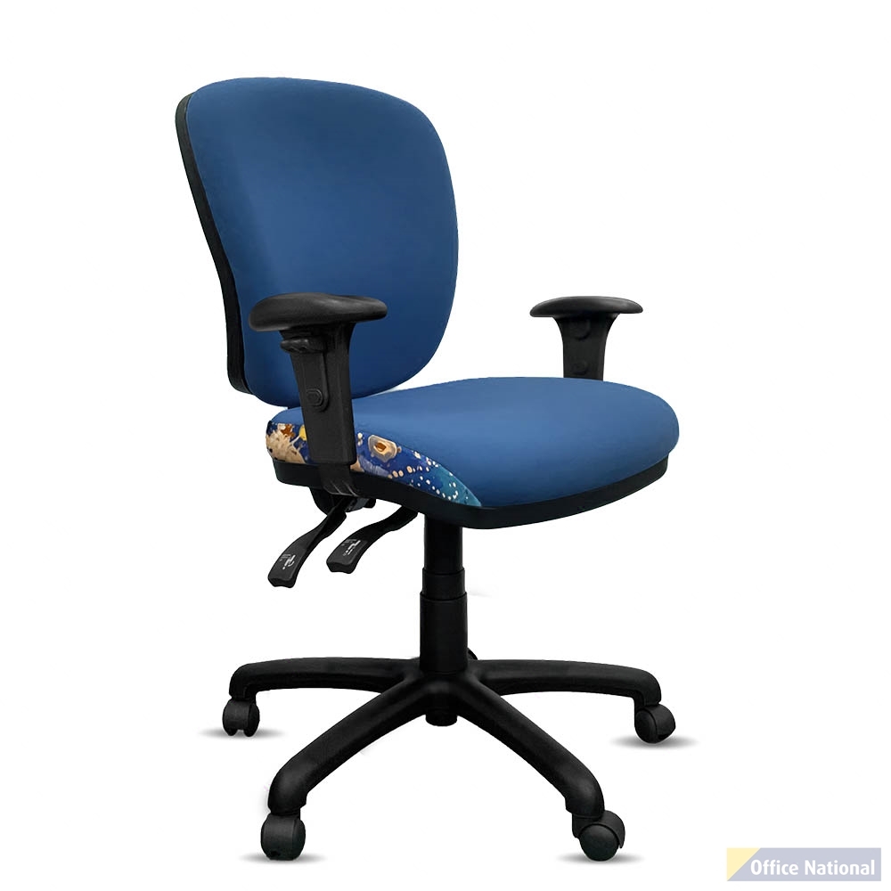 ORANGE DUST SPECTRUM ALICE OFFICE CHAIR MEDIUM BACK 510 X 490 X 880MM