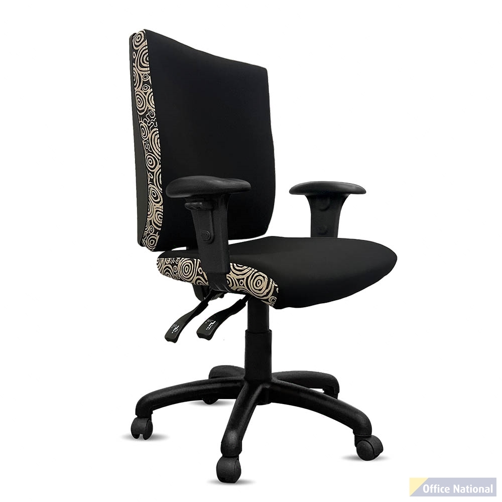 ORANGE DUST KATHERINE CHAIR HIGH BACK 510 X 450 X 990MM