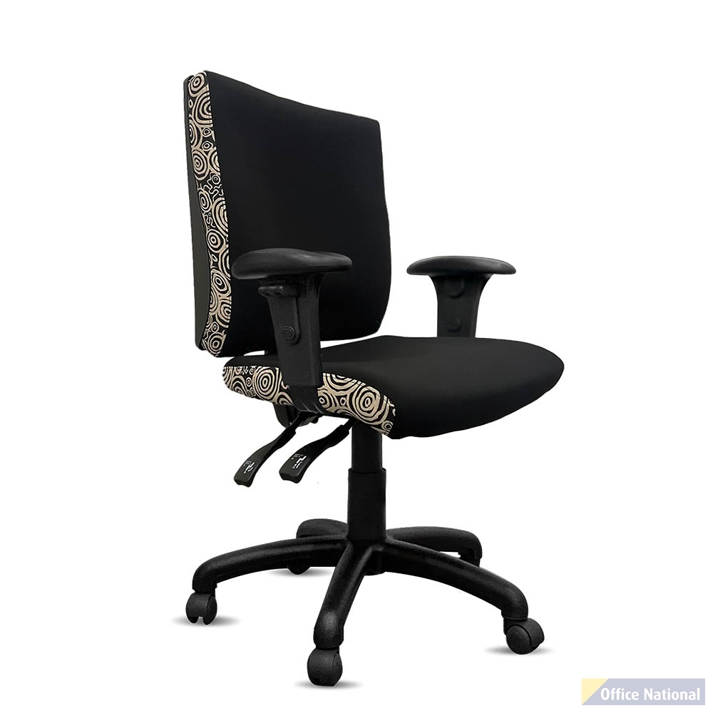 ORANGE DUST KATHERINE CHAIR MEDIUM BACK 510 X 450 X 910MM
