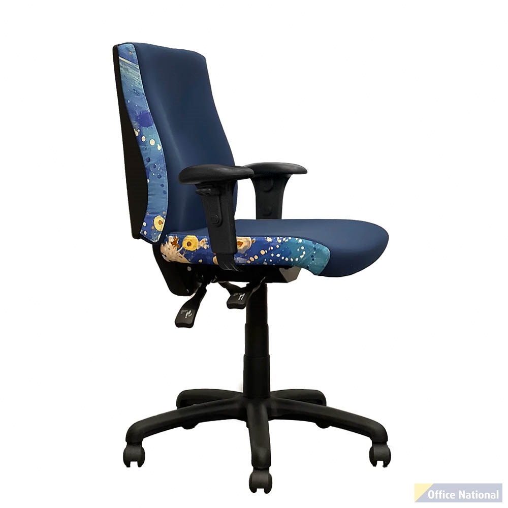 ORANGE DUST SPECTRUM KATHERINE OFFICE CHAIR MEDIUM BACK 510 X 450 X 910MM