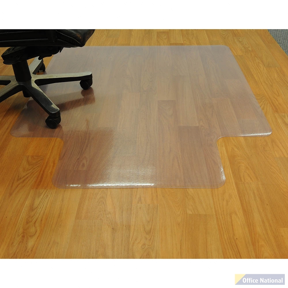 ANCHORMAT CHAIRMAT PVC KEYHOLE HARDFLOOR 900 X 1220MM CLEAR