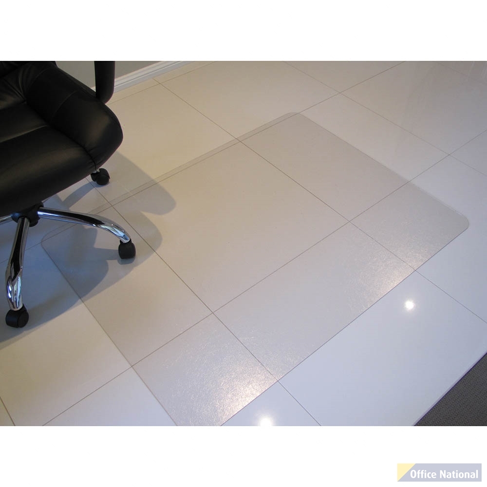 ANCHORMAT CHAIRMAT PVC RECTANGLE HARDFLOOR 1160 X 1510MM CLEAR