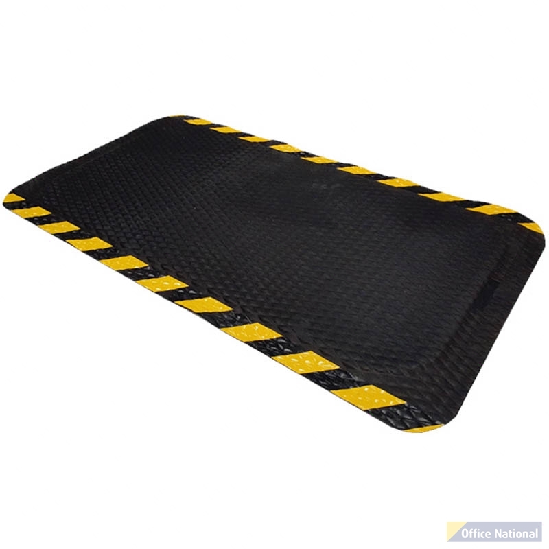 MATTEK DURA STEP MAT 600 X 850MM YELLOW/BLACK