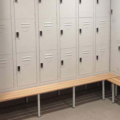 Steelco Seat And Stand Bench For 305mm Locker