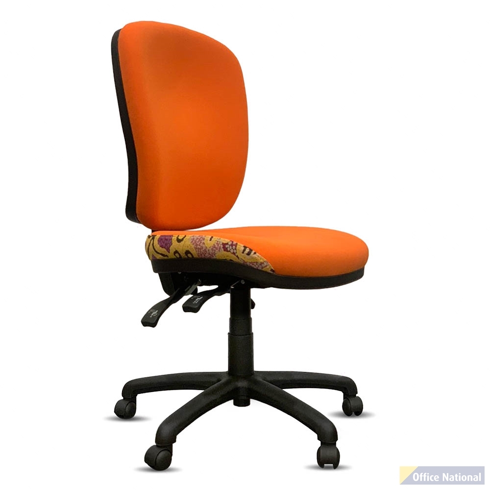 ORANGE DUST ALICE OFFICE CHAIR SPECTRUM HIGH BACK GOLDEN ORANGE