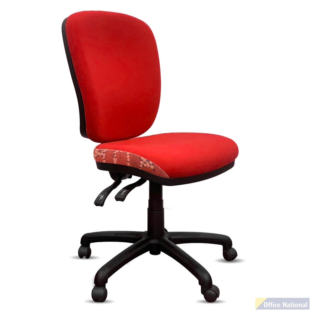 ORANGE DUST ALICE OFFICE CHAIR SPECTRUM HIGH BACK RED OCHRE
