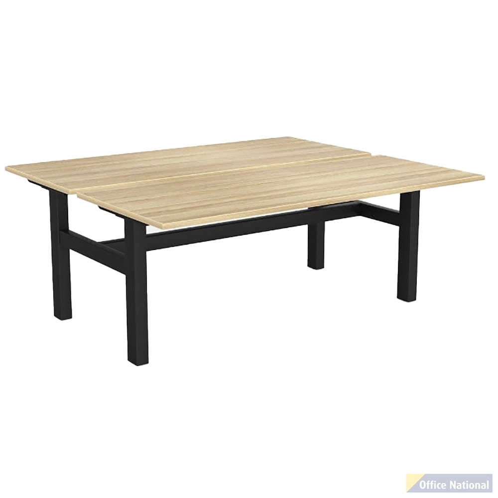 OLG AGILE FIXED HEIGHT 2-PERSON DESK WORKSTATION 1800MM X 750MM
