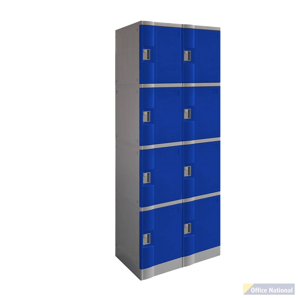 STEELCO ABS PLASTIC LOCKER 4 DOOR