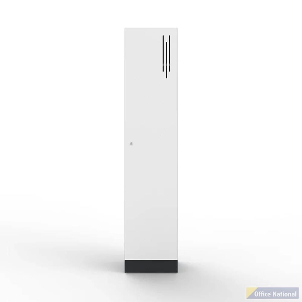 STEELCO LAMINATE LOCKER 1 DOOR 1850 X 400 X 500MM WHITE