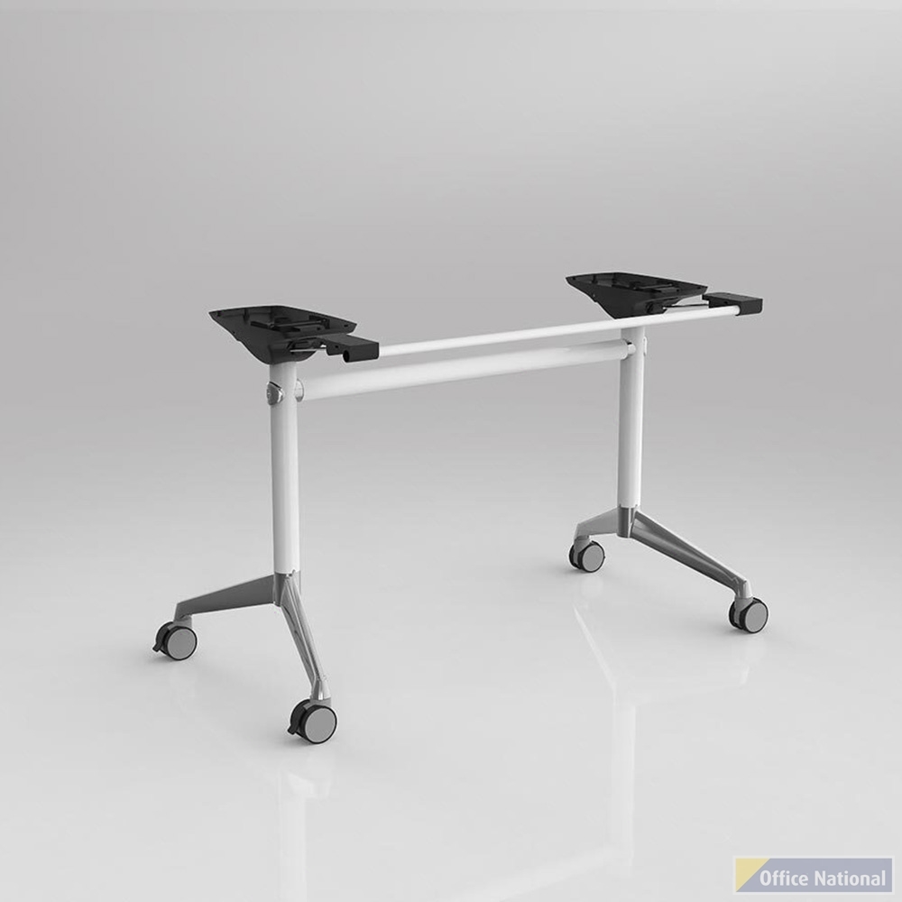 OLG MODULUS FLIP TABLE FRAME TO SUIT 1200 - 1600MM WHITE