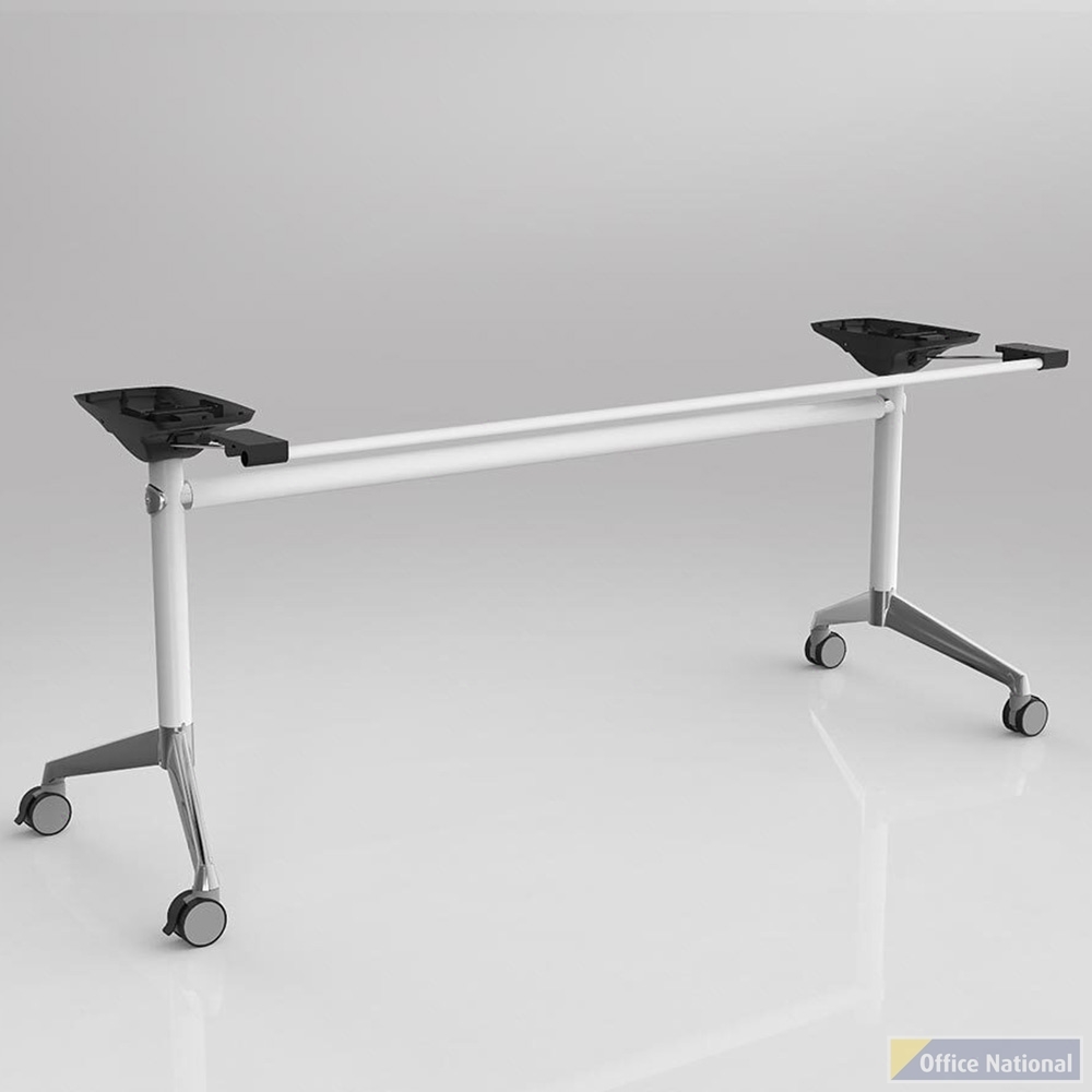 OLG MODULUS FLIP TABLE FRAME TO SUIT 1800 - 2200MM WHITE