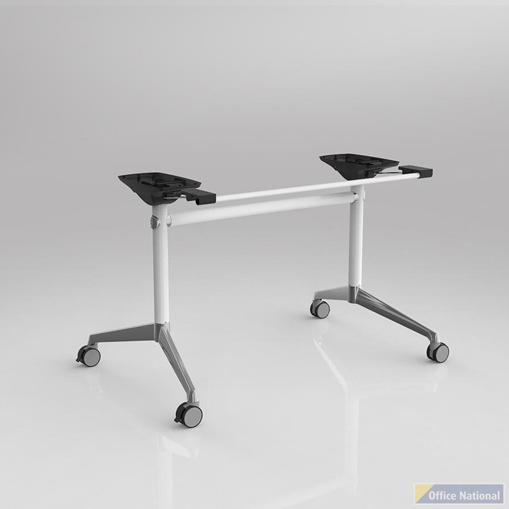 OLG MODULUS FLIP TABLE FRAME TO SUIT LGE 900 - 1300MM WHITE