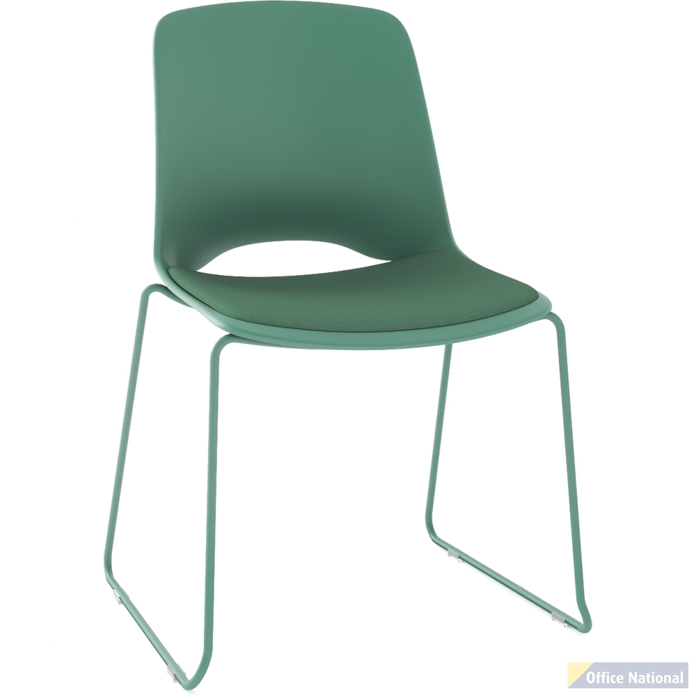 OLG VISTA GLIDE CHAIR PADDED SEAT MOSS