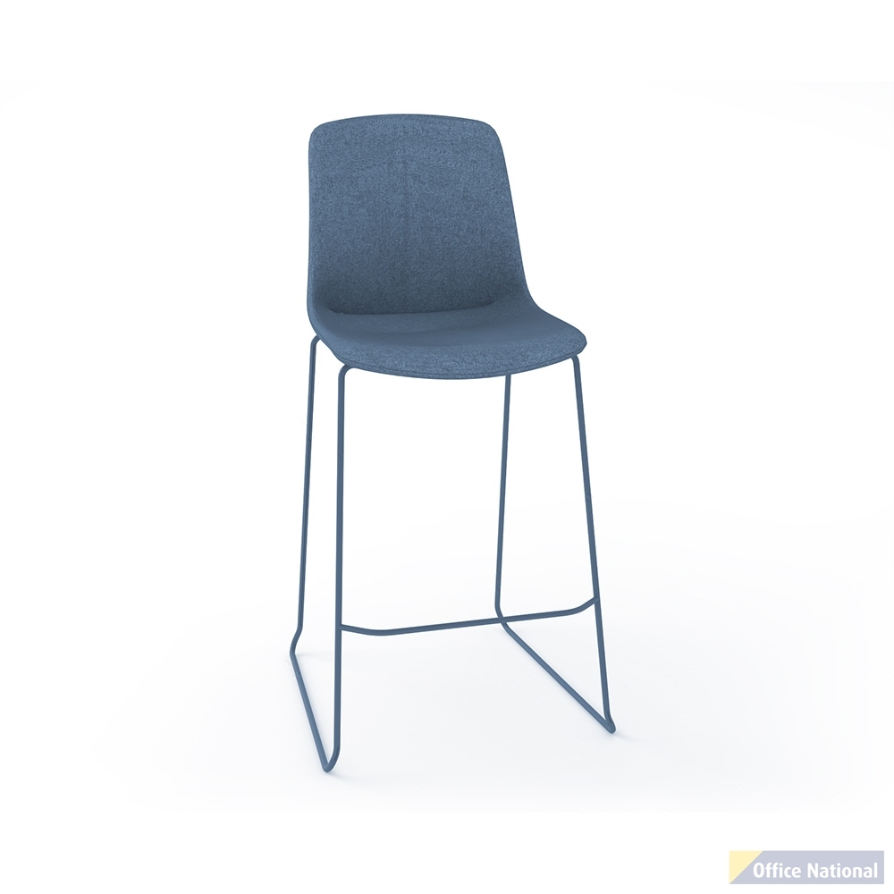 OLG VISTA RISE BARSTOOL FULLY UPHOLSTERED SKY