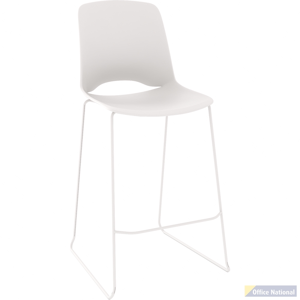 OLG VISTA RISE BARSTOOL WHITE