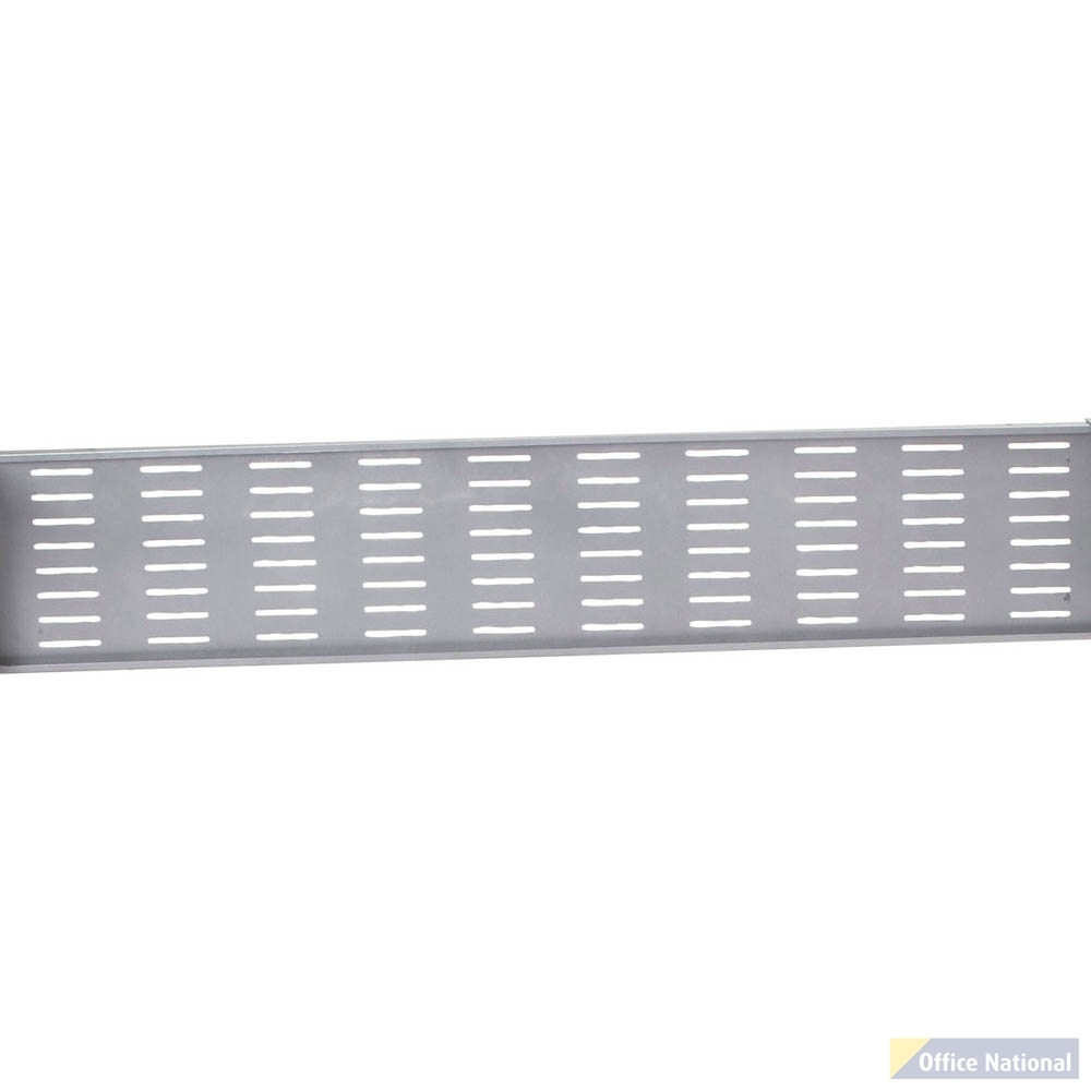RAPID SPAN METAL MODESTY PANEL 1800MM DESK 1590 X 300MM SILVER