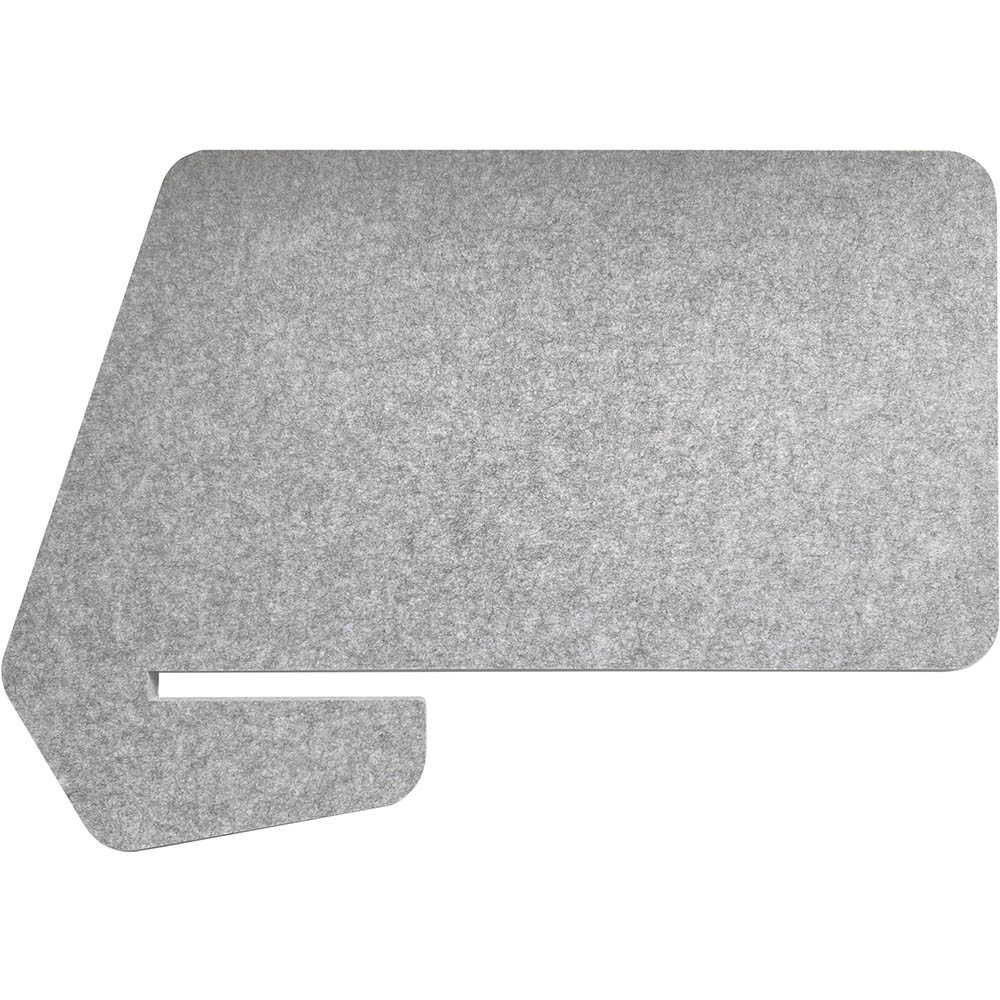 Sana Acoustic Desk Divider Slider 796 X 564 X 24mm Moonlight