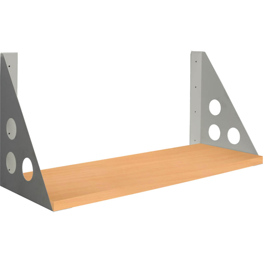 RAPID SCREEN SHELF BRACKET PRECIOUS SILVER PACK 2