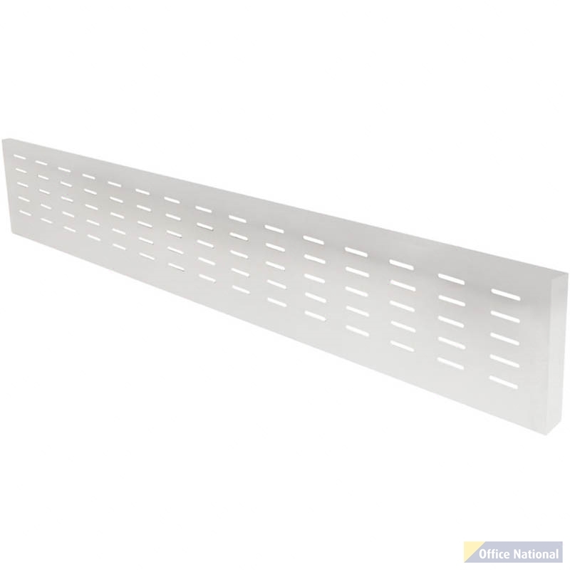 RAPID SPAN METAL MODESTY PANEL 1500MM DESK 1290 X 300MM WHITE