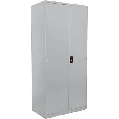 Steelco Stationery Cabinet 4 Shelves 2000 X 914 X 463mm Silver Grey