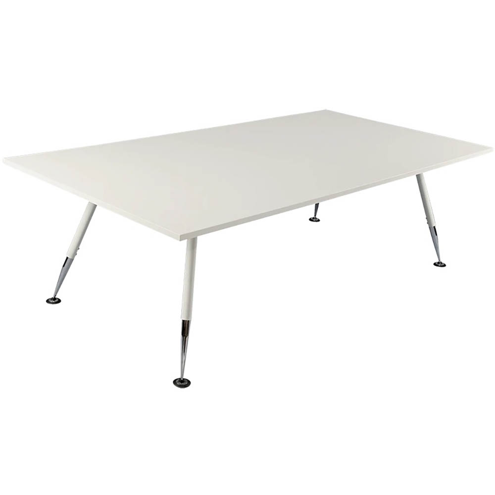 FLEET BOARD TABLE 2400 X 1200 X 900MM WHITE