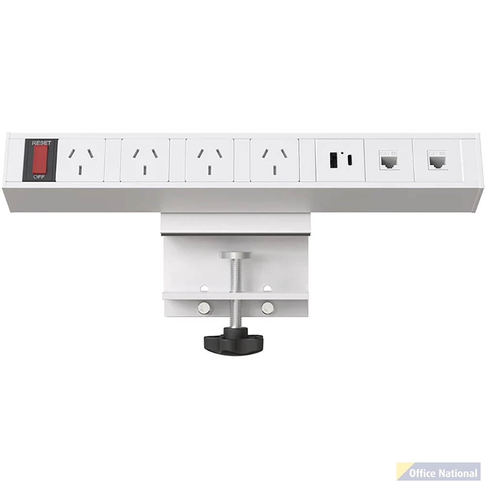 SYLEX DESK CLAMP POWER BOARD WHITE