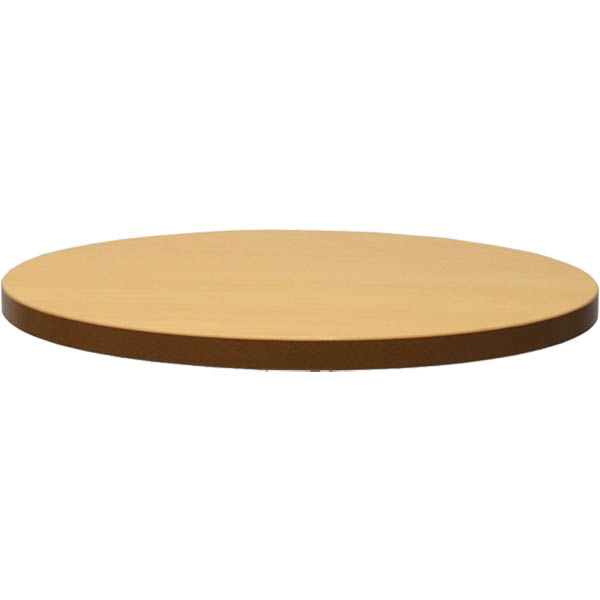 RAPIDLINE TABLE TOP ROUND 600MM BEECH