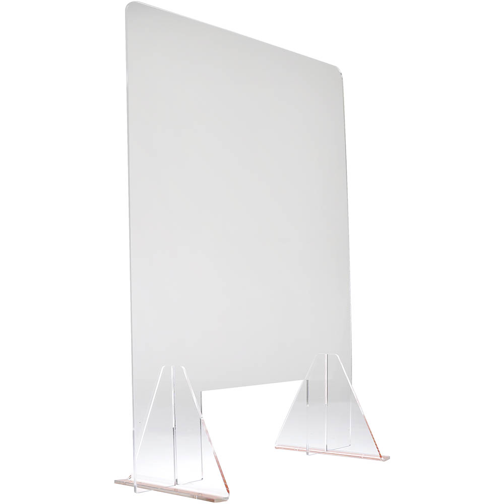 TRAFALGAR ACRYLIC SNEEZE GUARD SCREEN 600 X 800MM SMALL