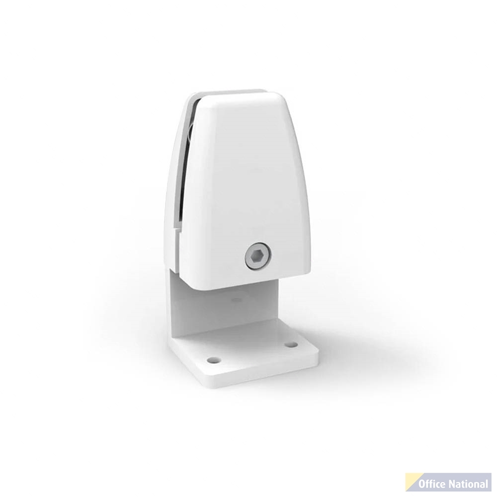SANA ACOUSTIC DESK SCREEN CLAMP SIDE MOUNT WHITE PACK 2