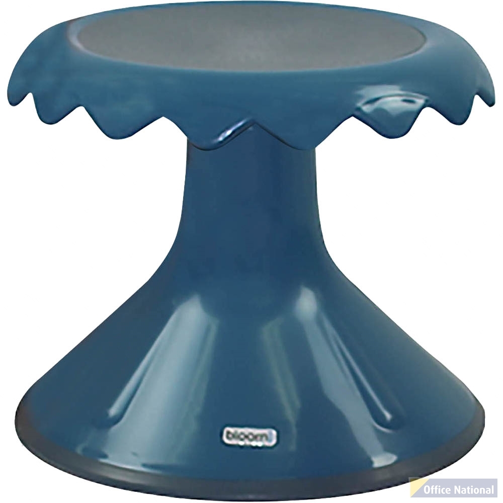 VISIONCHART EDUCATION SUNFLOWER STOOL 310MM HIGH OCEAN BLUE