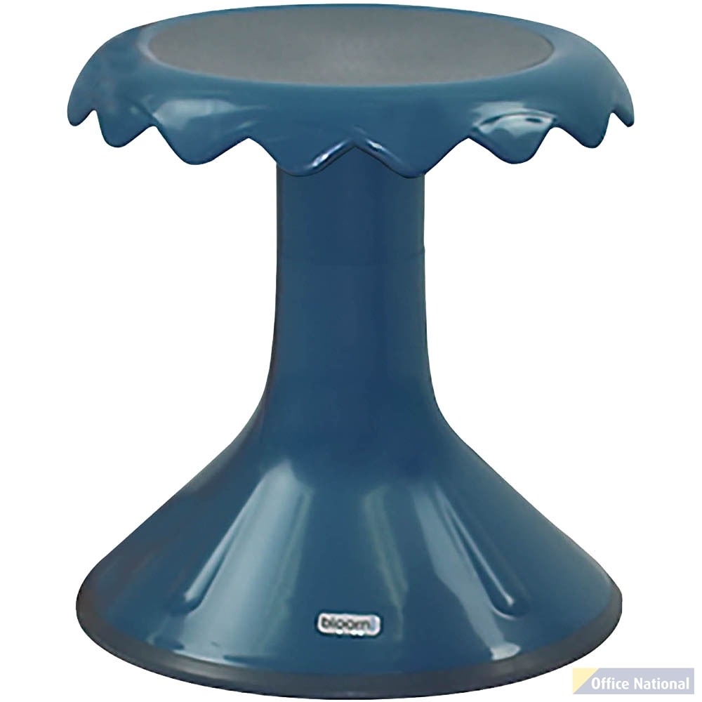 VISIONCHART EDUCATION SUNFLOWER STOOL 370MM HIGH OCEAN BLUE