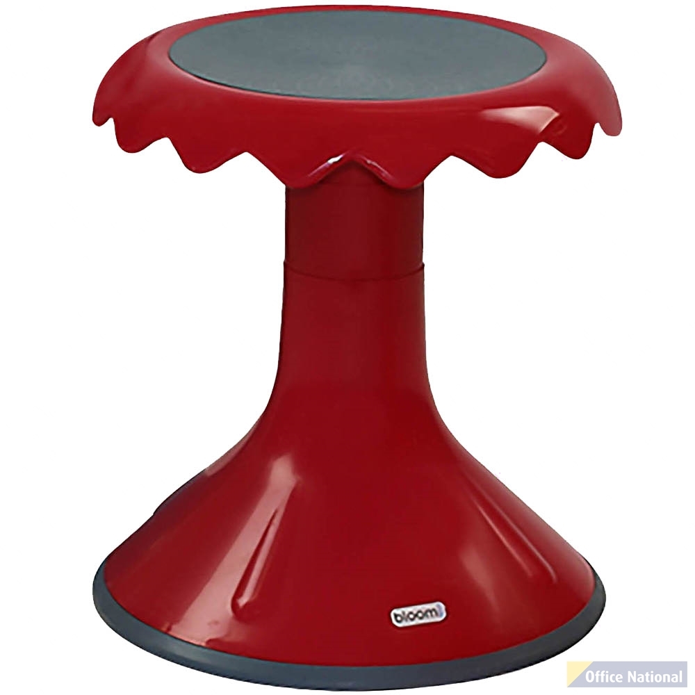 VISIONCHART EDUCATION SUNFLOWER STOOL 370MM HIGH DARK RED